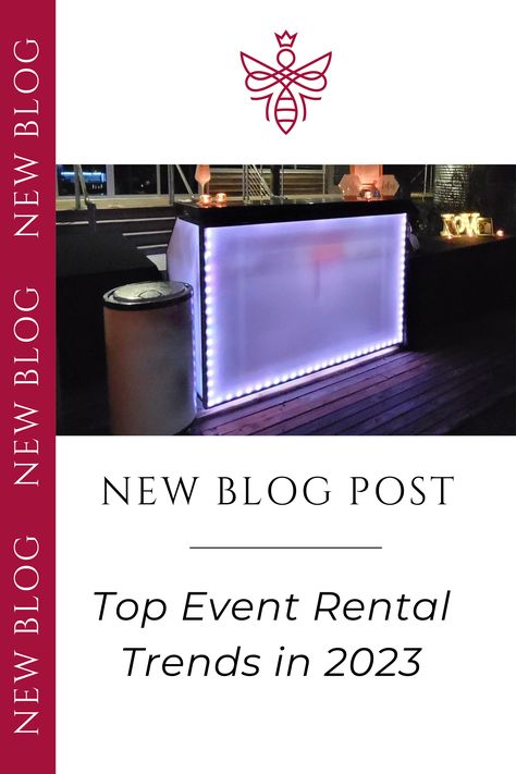 Blog post featuring the Top Event Rental Trends in 2023 Trends In 2023, Event Games, Event Props, Modern Tech, Event Rentals, Event Rental, News Blog, Top Trends, Step Up