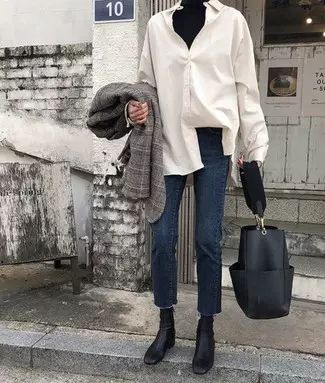 Stil Inspiration, Looks Street Style, Mode Ootd, Modieuze Outfits, Black Turtleneck, Mode Inspo, Looks Chic, 가을 패션, Mode Vintage