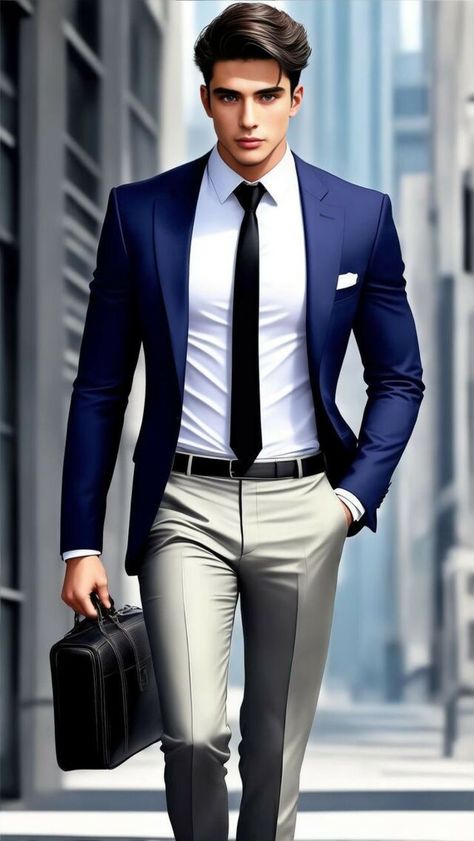 Blue Blazer Outfit Men, Insta Edits, Blue Blazer Outfit, Stylish Men Wear, Galaxy Photos, Stylish Mens Suits, Smart Casual Menswear, Black Suit Men, Black Suit Wedding