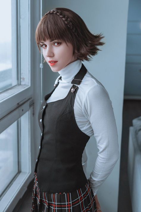 Shirogane-sama on Twitter: "What about another Persona 5 waifu? 😉  #cosplay #Persona5 #Persona5Royal #makotonijima… " Royal Cosplay, Persona 5 Cosplay, Riki Lecotey, Alodia Gosiengfiao, Persona 5 Royal, Makoto Niijima, Costume Photography, Jessica Nigri, Photography Makeup