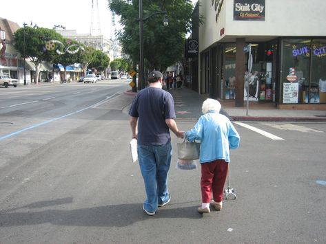 Help an old women across the road Old Person, Faith In Humanity Restored, Humanity Restored, School Motivation, Old People, Women Helping Women, Faith In Humanity, Random Acts Of Kindness, Real Man