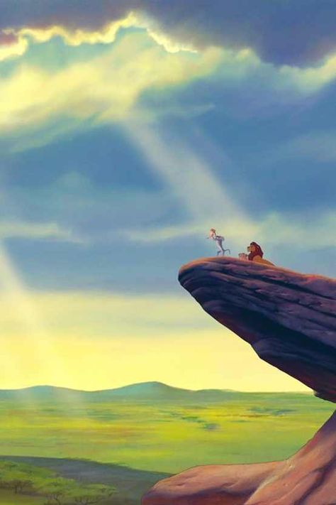 pride rock from Lion King Il Re Leone, Pride Rock, Images Disney, Lion King Art, Disney Background, Disney Phone Wallpaper, Disney Home Decor, Disney Lion King, Wallpaper Iphone Disney