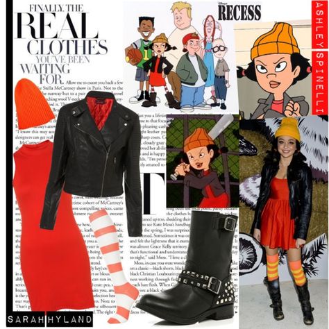 Ashley Spinelli Costume, Recess Characters, Recess Costumes, Spinelli Costume, Spinelli Recess, Characters Costumes, Hallowen Party, Great Halloween Costumes, Halloween Idea