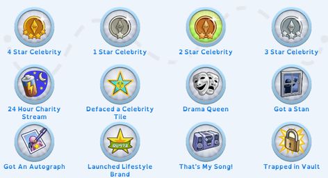 20+ Get Famous Milestones (Early Access) | Patreon Sims 4 Milestones, Sims 4 Cc Get Famous, Get Famous Sims 4 Cc, Sims 4 Get Famous Cc, Sims 4 Get Famous, Sims Legacy Challenge, Sims 4 Afro Hair, Sims 4 Jobs, Los Sims 4 Mods