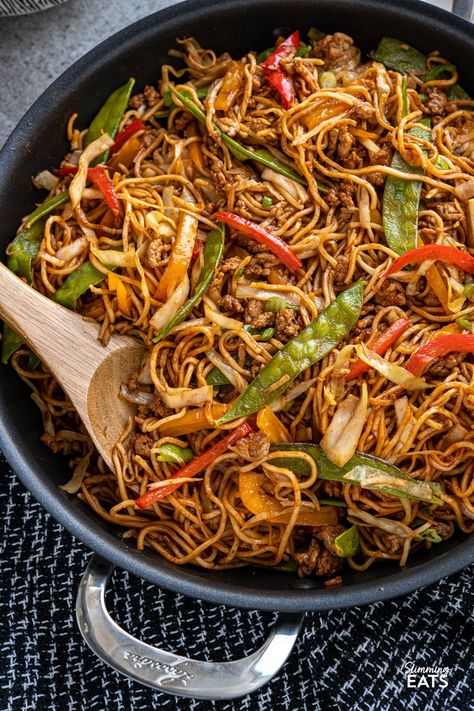 Pork And Noodles, Recipes With Hoisin Sauce, Hoisin Pork, Stir Fried Vegetables, Stir Fry Recipes Healthy, Pork Stir Fry Recipes, Egg Noodle Recipes, Ground Pork Recipes, Healthy Pork