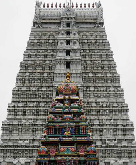 Arunachalesvara Temple, also called Annamalaiyar Temple, is a Hindu temple dedicated to the deity Shiva, located at the base of Arunachala… Arunachala Shiva, Indian Temple Architecture, Temple Architecture, Indian Temple, Om Namah Shivaya, Hindu Temple, Countries Around The World, Tamil Nadu, Sacred Space