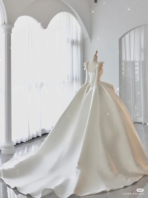 Glam Wedding Dress, Big Wedding Dresses, Wedding Dresses Princess Ballgown, Wedding Dresses Cinderella, Stylish Wedding Dresses, Pretty Wedding Dresses, Dream Wedding Ideas Dresses, Future Wedding Plans, Cute Prom Dresses