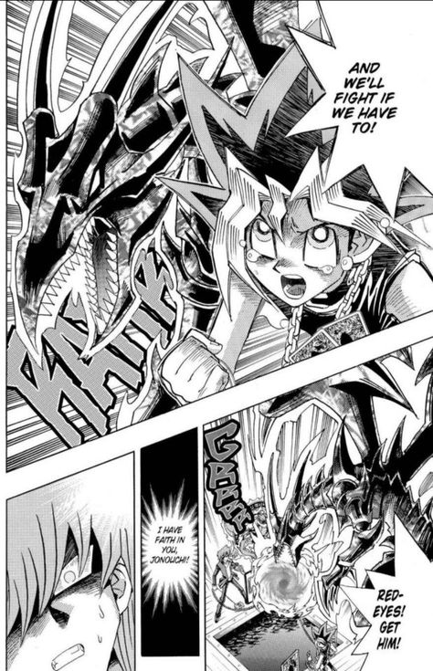 Yugioh Manga Panels, Comicbook Panel, Yugioh Artwork, Yugioh Manga, Yugioh Tattoo, Duel Disk, Yugi Muto, Manga Tattoo, Yugioh Monsters