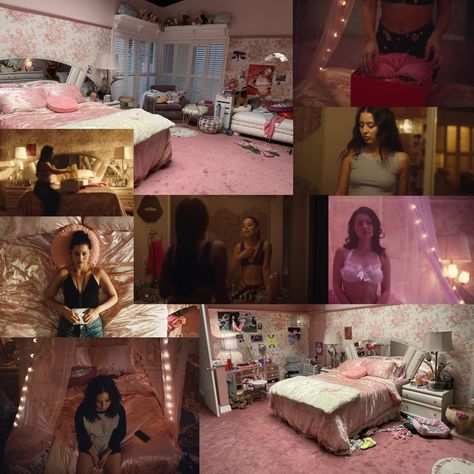 Euphoria Room Aesthetic, 2000s Bedroom, House In The Clouds, 2000s Room, Maddy Perez, Classy Bedroom, Pretty Room, Dreamy Room, Pink Girly Things