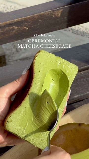 Basque Cheesecake Recipe, Basque Burnt Cheesecake, Burnt Cheesecake, Matcha Cheesecake, Matcha Lover, Basque Cheesecake, Ceremonial Matcha, Cheesecake Recipe, Lovers And Friends