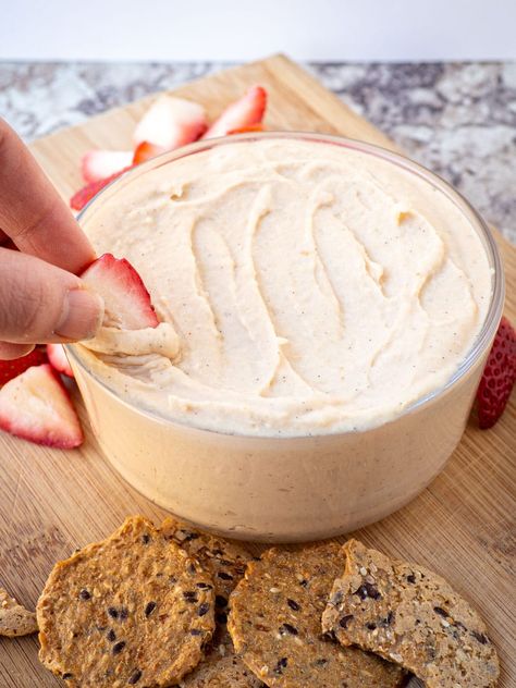 Vanilla Bean Hummus - The Nessy Kitchen No Flour Desserts, Oat Flour Muffins, Flour Desserts, Authentic Greek Food, Key Lime Tarts, Classic Savory, Oat Flour Recipes, Homemade Oreos, Chocolate Hummus