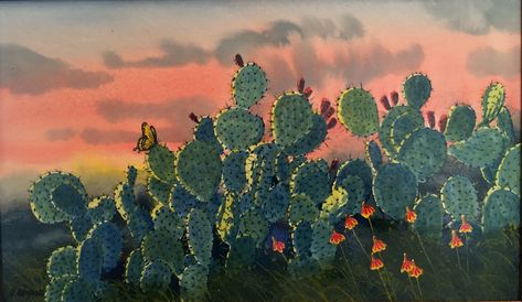 George Boutwell, Texas artist Texas Landscape Paintings, Texas Landscape Art, Tattoo Mural, Bluebonnet Tattoo, Texas Artwork, Texas Landscape, Laptop Background, Texas Art, Texas Artist