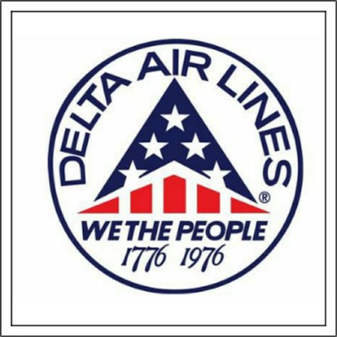 Delta Flight, Delta Air Lines, Airline Logo, Air Lines, Delta Airlines, Happy 4th Of July, Star Spangled, Sticker Patches, Yesterday And Today