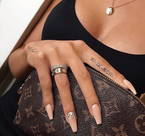 Tiny Tattoos For Women, Roman Numeral Tattoos, Meaningful Tattoos For Women, Small Meaningful Tattoos, Cat Tattoos, Tiny Tattoo, Colorful Nails, Diy Tattoo, Sleeve Tattoo