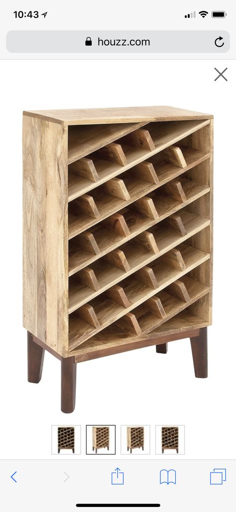 Wine Cabinet Diy, Wine Rack Plans, Wooden Wine Rack, Wine Shelves, Wood Wine Racks, Wine Glass Rack, Wine Rack Wall, Diy Wine Rack, Rack Design