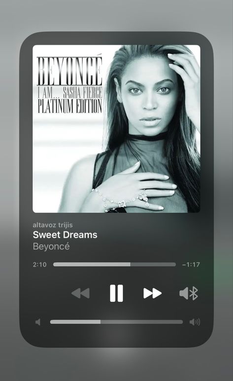 Sweet Dreams Song, Sweet Dreams Beyonce, Beyonce Songs, Sasha Fierce, Spotify Playlist, Sweet Dreams, Beyonce, Just Go, Songs