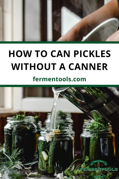 How to can pickles without a canner via lacto-fermentation. Use the Fermentools starter kit to make pickles and fermented foods at home. Vegetable Preserving, Can Pickles, Storing Veggies, Country Pantry, Pickled Pepper Recipe, Fermenting Foods, Lacto Fermentation, Pickle Recipes Homemade, Pickle Recipes