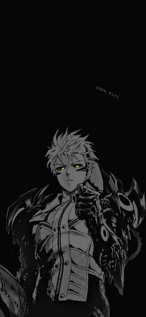 Genos One Punch Man, One Punch Man 3, Genos Wallpaper, Yusuke Murata, Man Wallpaper, Cool Anime Wallpapers, Man Stuff, Punch Man, One Punch