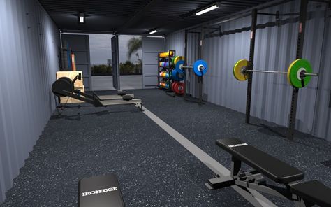 Shipping Container Gym, Container Gym, Lose 10 Kg, Shipping Container Storage, Cargo Fit, 20ft Shipping Container, Backyard Gym, Shipping Container Ideas, Home Gym Setup