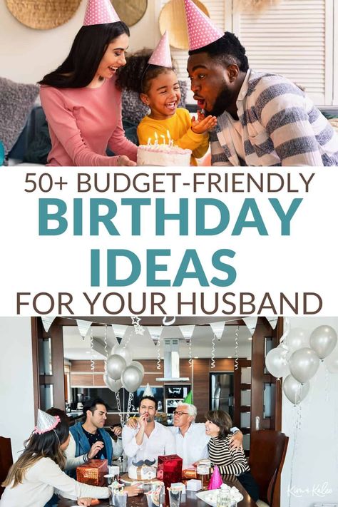 These unique birthday ideas for your husband are budget-friendly and are a fun way to show him how much you love him! #Husband #giftideas #birthdaygiftideas Birthday Ideas For Husband, Fiance Birthday Gift, Birthday Surprise For Husband, Husband 30th Birthday, Unique Birthday Ideas, Unique Birthday Party Ideas, 29th Birthday Gifts, Budget Birthday, Bad Gifts