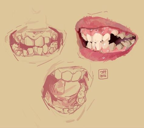 Teeth Painting, Painting Human, Arte Sketchbook, Arte Inspo, Anatomy Art, Art Studies, Art Block, Funky Art, Art Reference Photos