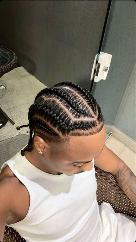 Cornrow Styles For Men, Cornrow Braids Men, Hair Twists Black, Natural Hair Men, Boy Braids, Boy Braids Hairstyles, Braid Styles For Men, Cornrow Styles, Black Hair Cuts