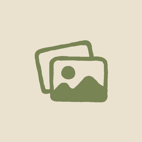 Sage Green Phone Layout, Green Icon Photos, Beige And Green Icons, Beige And Green App Icons, Green And Brown App Icons, Aesthetic Notes Icon, Green Icon App, Minimalist App Icons, Green Aesthetic App Icons