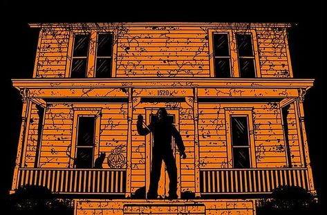 The Myers house Myers House, Halloween Resurrection, Halloween H20, Halloween 2007, Halloween 1978, Halloween Iii, Halloween 6, Emo Wallpaper, The Boogeyman