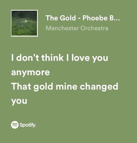 The Gold - Phoebe Bridgers Cover lyrics | request lyrics!! 💗 Phoebe Bridgers The Gold, Green Song, Manchester Orchestra, Christmas Lyrics, Lana Del Rey Lyrics, Phoebe Bridgers, Gold Mine, Favorite Lyrics, Lyrics Aesthetic