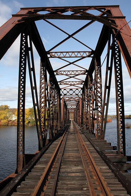 Anson Skowhegan Maine, Waterville Maine, Jellystone Park, Visit Maine, Railroad Bridge, Maine Travel, State Capital, Backyard Farming, Rural Area