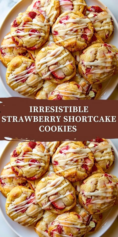 Irresistible Strawberry Shortcake Cookies Recipe