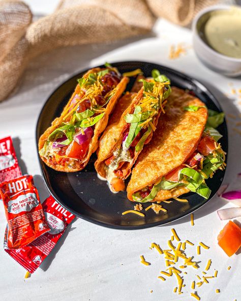 Using Flour Tortillas, Chalupa Shell, Chalupa Recipe, Creamy Jalapeno Sauce, Taco Bell Sauce, Paneer Dishes, Creamy Jalapeno, Jalapeno Sauce, Nyt Cooking