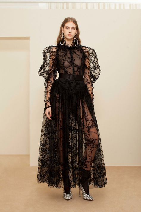 Sandra Mansour, Autumn 2022, فستان سهرة, Couture Gowns, Mode Inspo, Lace Fashion, Solid Dress, Vogue Paris, Mode Inspiration