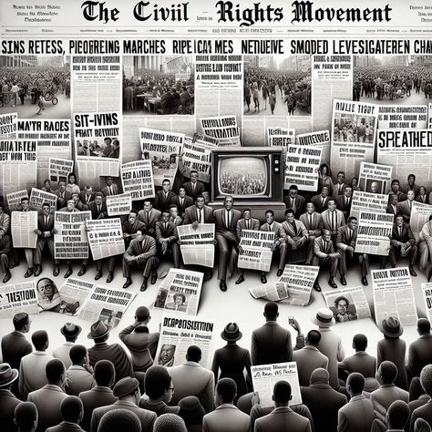 The Role of Media in the Civil Rights Movement Freedom Riders Civil Rights, Civil Rights Aesthetic, Civil Rights Act Of 1964, We Shall Overcome, Social Identity, Team Dynamics, Leadership Styles, Organizational Culture, Collective Identity