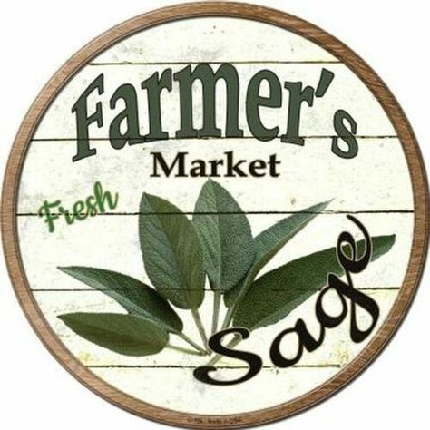 Farmers Market Sign, Market Sign, Parking Signs, Metal Wall Sign, Garage Walls, Farmer's Market, Advertising Signs, Fresh Basil, Vinyl Lettering