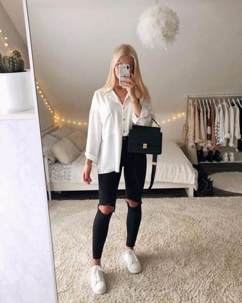 Looks para impactar a tus nuevos compañeros de clase Skandinavian Fashion, Daily Outfit Inspiration, Causual Outfits, Simple Trendy Outfits, Casual Winter Outfits, Cute Simple Outfits, Winter Fashion Outfits, Teen Fashion Outfits, Outfits Casuales