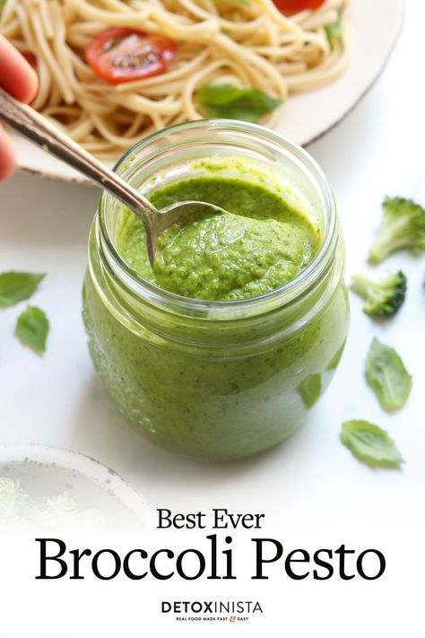 Sauce For Bowls, Paleo Salad Dressing, Healthy Sauce, Kidney Healthy Foods, Dairy Free Sauces, Broccoli Pesto, Pesto Dressing, Paleo Salads, Nut Recipes