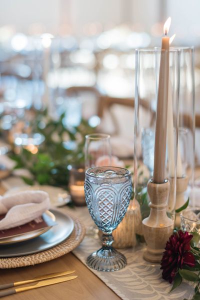 Blue water goblets for rent $2.50/glass Blue Goblets Table Setting, Blue Water Goblets, Blue Goblets, Blue French Country, Wedding Goblets, Marquee Wedding, Water Goblets, Something Blue, Blue Water