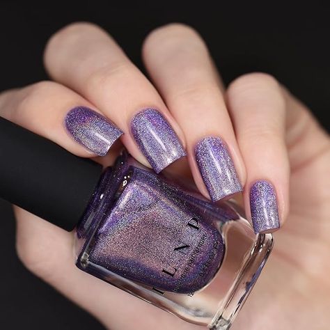 Amazon.com : ILNP Sidekick - Ultra Violet Ultra Holographic Nail Polish : Beauty & Personal Care Holographic Nail Polish, Holographic Nails, Ultra Violet, Beauty And Personal Care, Violet, Nail Polish, Personal Care, Nails, Beauty