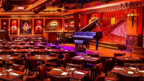 Cabaret Bar, Jazz Club Interior, Cabaret Club, Cabaret Show, Stage Ideas, Original Songs, Nyc Bars, Table Layout, Life Vision