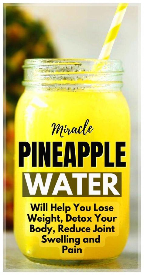 Pineapple Detox, Fat Burning Juice, Pineapple Water, Pineapple Drinks, Belly Fat Burner Drink, Detoxify Your Body, Natural Drinks, Fat Loss Drinks, Fat Burner Drinks