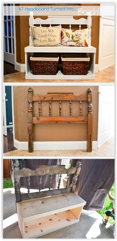 Kids Furniture Makeover, Old Headboard, Diy Kids Furniture, Cute Dorm Rooms, Diy Furniture Bedroom, Diy Ikea, Diy Headboard, Wood Headboard, Décor Diy