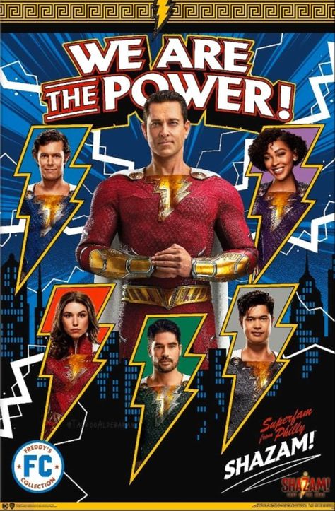 Two Vibrant New Posters for SHAZAM! FURY OF THE GODS Showcase the Superhero and His Super Family — GeekTyrant Dc Comics Poster, Shazam Fury Of The Gods, Fury Of The Gods, Family Art Print, Dc Multiverse, Family Poster, Family Wall, Comic Movies, Trends International