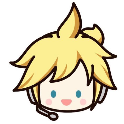 Kagami Len, Chibi Vocaloid, Pjsk Chibi, Family Symbol, Anime Paper, Vocaloid Characters, Project Sekai, Diy Stickers, Simple Art