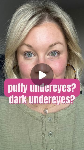 Kaila Gibson • Makeup & Midsize on Instagram: "Puffy or the dark “u” under the eyes can be hard to conceal. While you can’t necessarily concealed a puffiness, here’s a little hack that will help you from accentuating it like make up, can possibly do! Try it and see if it works for you. #maturemakeup #puffyeyes #undereyecircles #undereyebags #naturalmakeup #makeuptips #makeuphacks #easymakeup #makeuptutorial

This tutorial was inspired by @ericataylor2347 go follow her! She has great makeup tips!" Makeup To Hide Bags Under Eyes, Eye Makeup For Puffy Eyes, Hide Eye Bags With Makeup, Makeup For Baggy Eyes, How To Conceal Under Eye Bags Over 50, How To Cover Up Dark Circles Under Eyes, Puffy Eye Makeup, Makeup For Puffy Eyes, Hollow Eyes Makeup