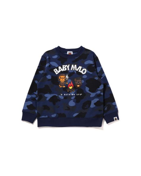 Kids | BAPE Bape Kids, Camo Baby, Baby Milo, Shark Tee, Collar Bodysuit, Friends Tee, Baby F, Camo Baby Stuff, Sailor Collar