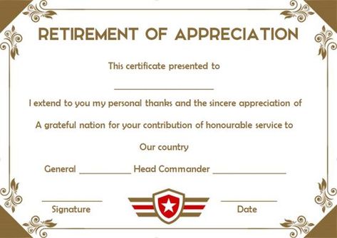 Retirement appreciation certificate Retirement Certificate, Appreciation Certificate, New Photo Download, Early Retirement, Photo Download, Certificate Templates, Syria, Quick Saves