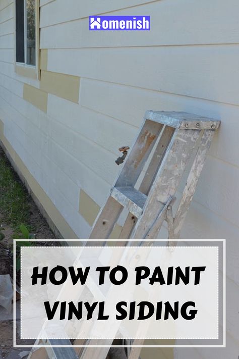 Vinyl siding is one of the most popular types of siding for residential properties because it is more affordable that other alternatives, durable, and low maintenance. However, vinyl siding can fade and look worn over time, and it can be costly to replace. Instead of replacing your vinyl siding, consider painting it to give the home a fresh look and extend the lifespan of the siding. Here we explain how to paint your vinyl siding for the best results. Updated Siding Exterior, Replace Siding On House, Can You Paint Vinyl Siding, Vynal Siding, Vinyl Siding Replacement, Vinyl Siding Ideas Exterior, Paint Vinyl Siding, Vinyl Siding Styles, Replacing Vinyl Siding