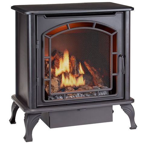 AmazonSmile: Duluth Forge Dual Fuel Vent Free Gas Stove - Model DF25SMS, TSTAT: Home & Kitchen Stoves For Sale, Freestanding Stove, Ventless Fireplace, Gas Log Sets, Propane Stove, Free Gas, Gas Stoves, Gas Heater, Infrared Heater