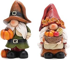 Hodao Thanksgiving Pumpkin Decorations Gnome Elf Collectibles Home Decor Thanksgiving Pumpkin Gnomes Charming Fall Collectibles for Home Decor and Unique Gifts(2 PCS) Thanksgiving Gnomes, Swedish Tomte, Biggest Pumpkin, Fall Tiered Tray Decor, Pumpkin Decorations, Gnome Gift, Thanksgiving Pumpkin, Thanksgiving Table Settings, Decor Thanksgiving